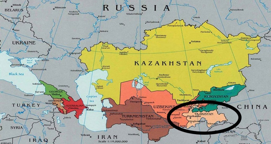 Map_Tajikistan_surrounding_countries