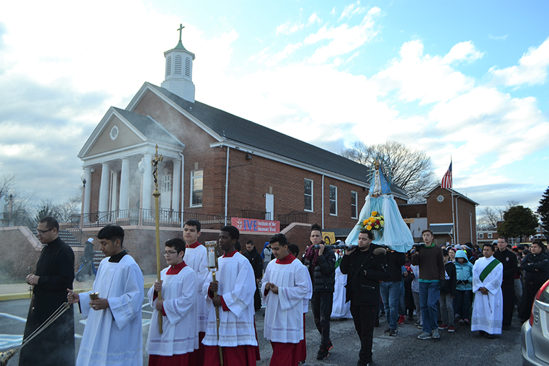 Rosary Procession