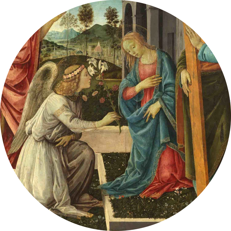 L’ Annunciazione e Santi di Filippino Lippi – edit