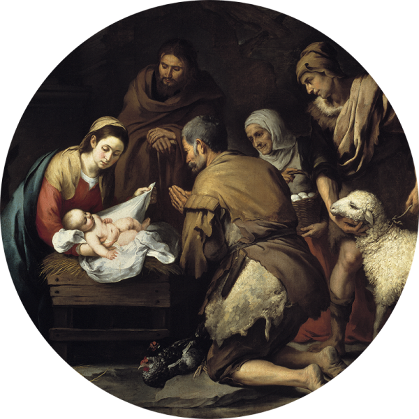 Adoration of the Shepherds by Bartolomé Esteban Murillo (1772)