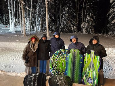 Christmas vacation in Alaskan nature!