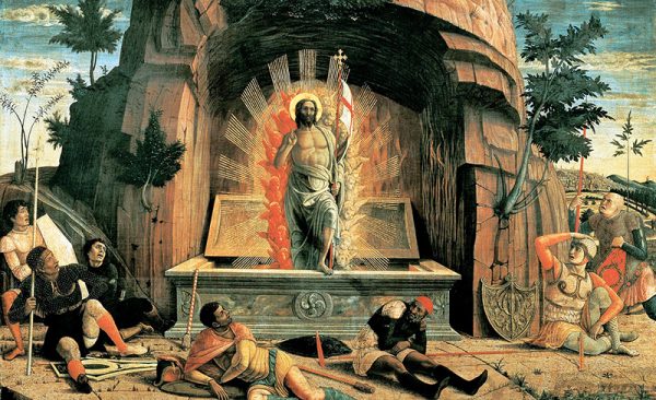 La Résurrection by Andrea Mantegna (1457-1459)