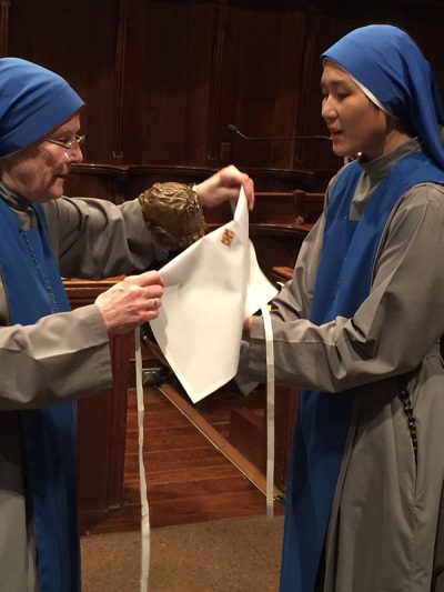 Dressing the Baby Jesus