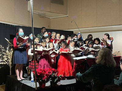 Christmas concert at the shrine