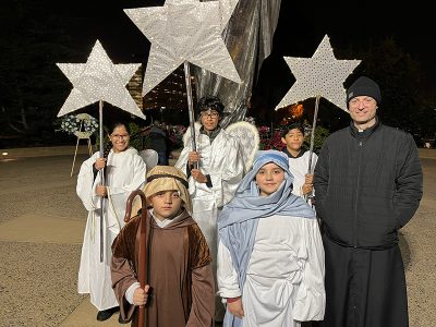 Christmas play at the Shrine!