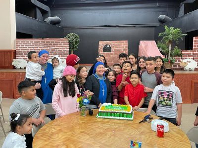 Christmas celebration with the parish!