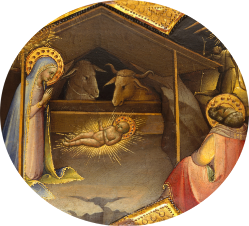 The Nativity by Lorenzo Monaco, Metropolitan Museum of Art, NY